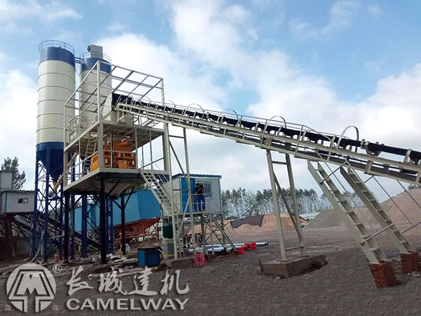 混凝土攪拌站的骨料稱量不能正常進(jìn)料