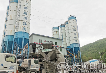 長城建機(jī)雙Hzs120攪拌站 為廣平高速建設(shè)順利推進(jìn)保駕護(hù)航