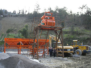 長城為你講解什么是強制式拌和機