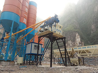 建個HZS75攪拌站需要投資多少