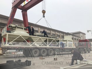 長(zhǎng)城建機(jī)發(fā)貨潢川  hzs50攪拌站價(jià)格不意大利 購(gòu)買無(wú)壓力