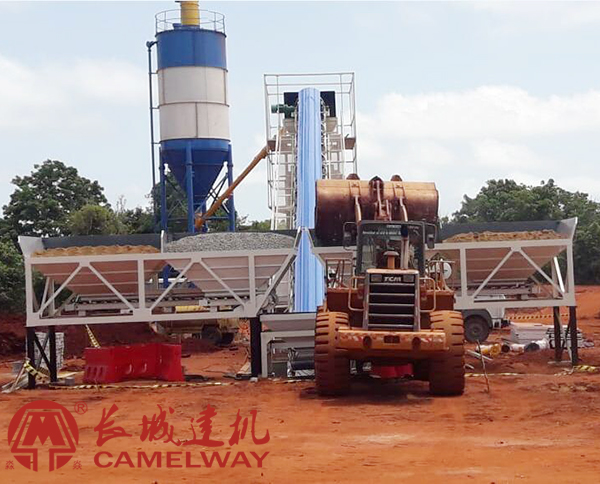 長城hzs60工程混凝土攪拌站