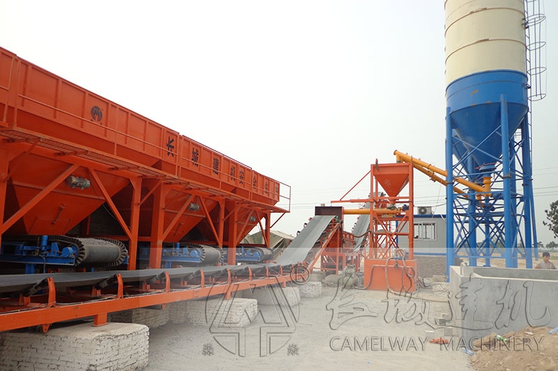 400型三斗水穩(wěn)拌合站在中鐵項目上合作