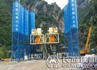 雙主機90攪拌站價格