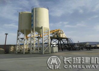 混凝土攪拌站型號hsz90價格