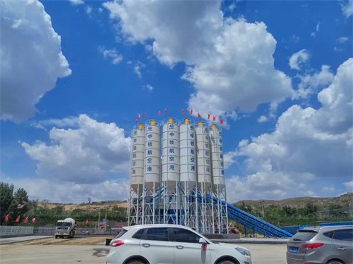 年產(chǎn)量50萬m3的商砼攪拌站