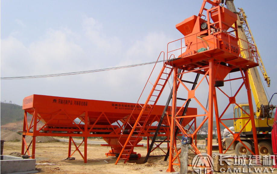 河南鄭州HZS25、35攪拌站