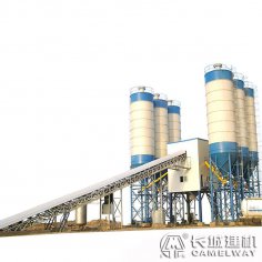 hzs120混泥土攪拌站多少錢一套 總功率多大