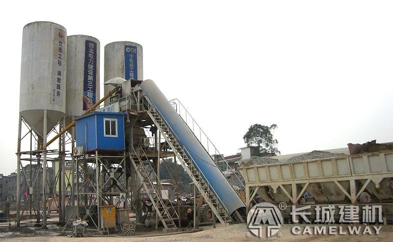 長(zhǎng)城建機(jī)90型混凝土攪拌站