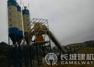 時產75方攪拌站建設費用多少，產量多大