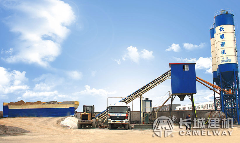 提升料斗75攪拌站