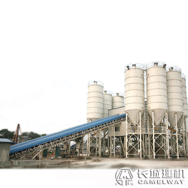 長城建機hzs180攪拌站案例圖