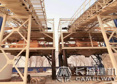 連體混凝土攪拌機