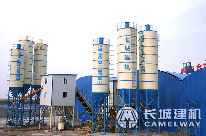 js1000混凝土攪拌機設備實拍