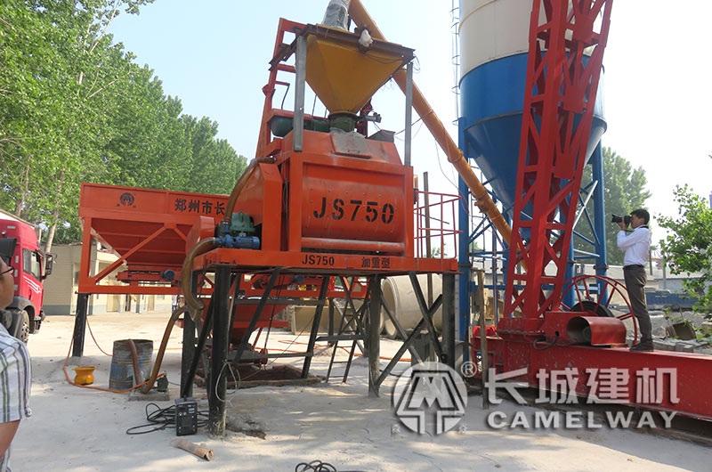 簡(jiǎn)易750型攪拌站 簡(jiǎn)易750型攪拌站