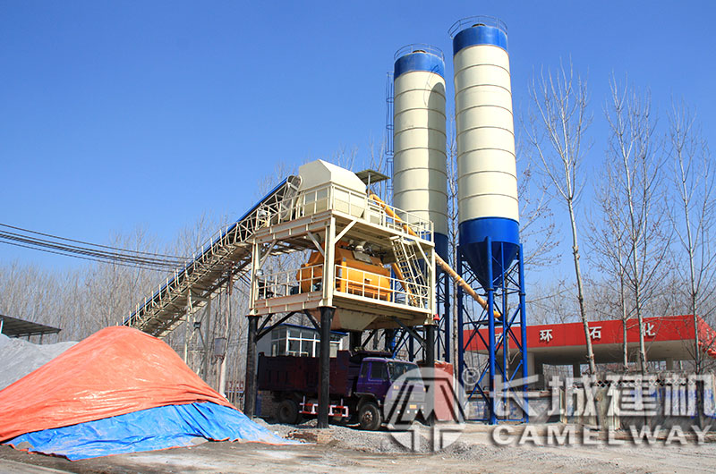 新農(nóng)村改造連體25攪拌站客戶現(xiàn)場