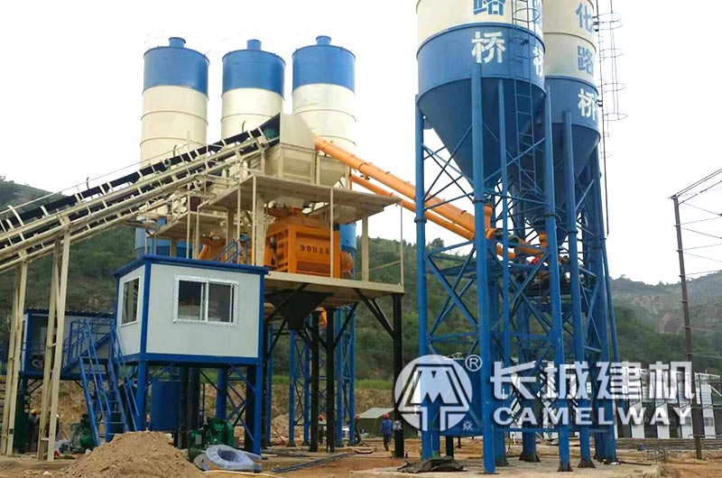 js4000攪拌站設(shè)備實景 js4000攪拌站設(shè)備實景