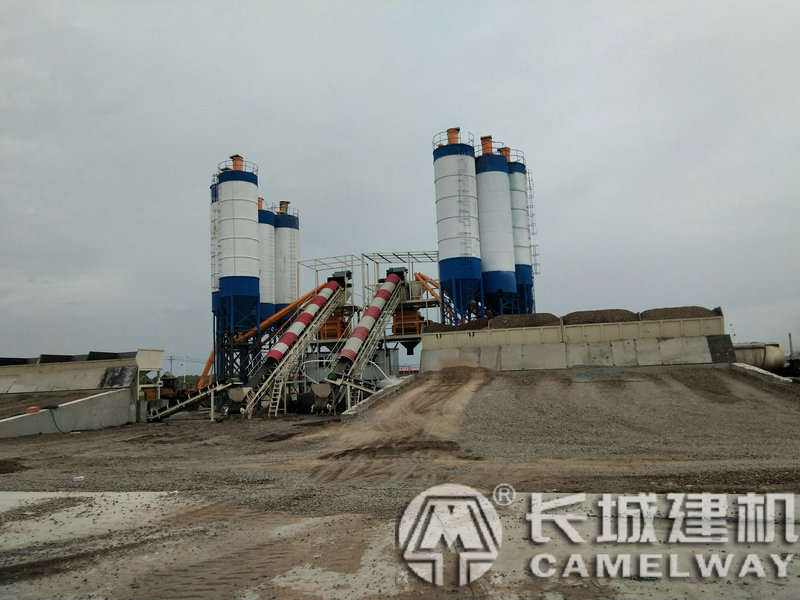 標(biāo)準(zhǔn)配置的120型拌合站實(shí)際產(chǎn)量